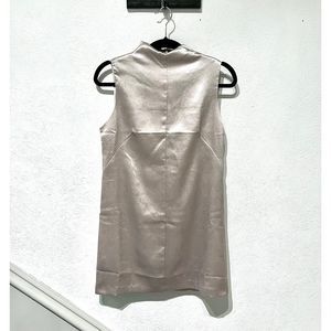 Forever21 Silver Sleeveless Dress : Small